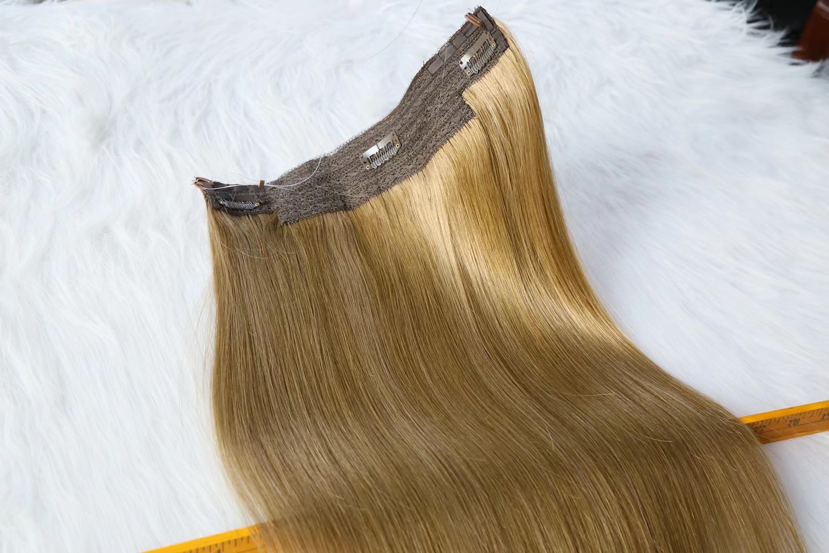 Wholesale halo human hair extensions manufacturers QM274